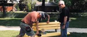 Read more about the article Park bench installations