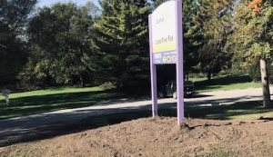 Read more about the article River Park Entrance Flower bed removal